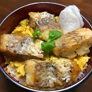 真鱈のムニエル丼